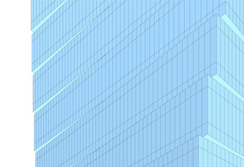 Fototapeta premium Modern architecture. Building concept sketch.
