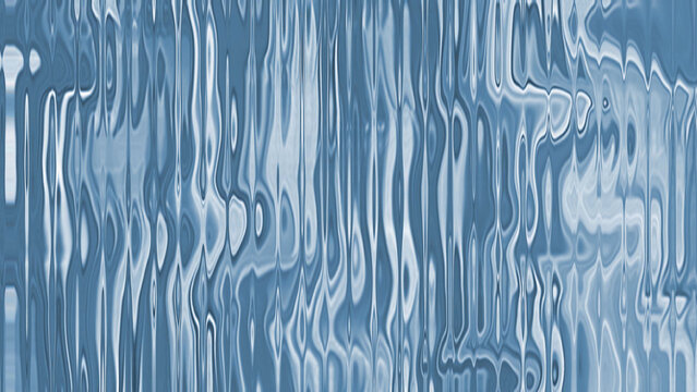 Blue wavy ribbed texture with a dimensional line pattern