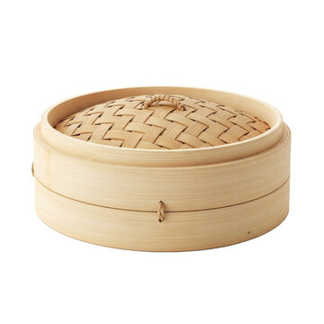 Bamboo steamer basket
