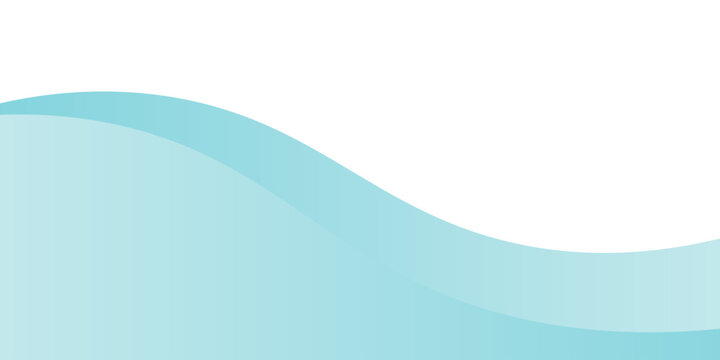 Abstract blue wave background, minimal wave design concept, vector illustration. for banner, banner.