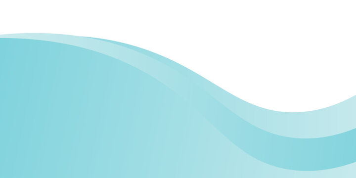 Abstract blue wave background, minimal wave design concept, vector illustration. for banner, banner.