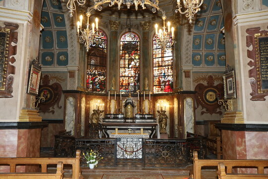 Coll&eacute;giale Notre-Dame de Dole, basilique Notre-Dame de Dole, ville de Dole, d&eacute;partement du Jura, France