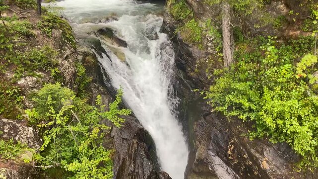 Stuibenfall is Tirol&rsquo;s tallest waterfall and can be explored along a new complex of trails and viewing platforms. Austria.