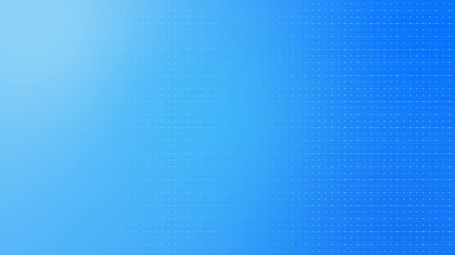 Modern Bright Blue Digital Background with  Smooth Gradient and  Subtle Grid Lines and Dots Pattern. Clean And Minimal Tech Style. 