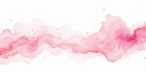 Obraz premium An abstract pink watercolor paper texture background features artistic paint splashes and ink splatters with liquid brush stains in a grunge vector illustration design