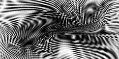 Corrugated, fluted pastel grey colored glass vector texture. Ribbed plastic gradient background © rafi