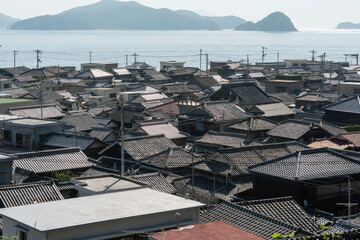 山口県祝島の集落 © KEN'S PHOTO
