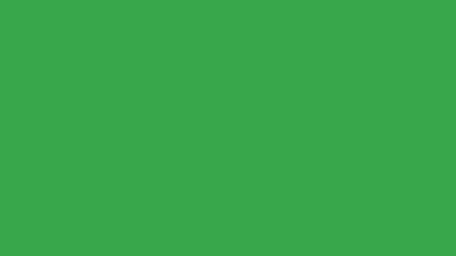 Paper Reveal 2D Animated Asset Green and Blue Screen