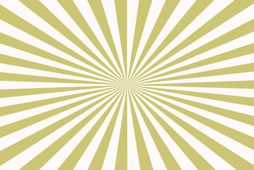 Obraz premium Khaki color and Snow color Sunburst for the background. Flag of japanese