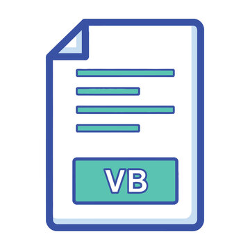 VB document icon