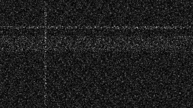 TV Pulsating rays Looping fractal noise Old Retro T V - Static t v black and white noise caused by bad signal reception. Loop animation