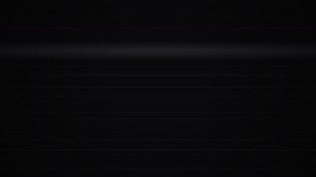 Retro VHS tape overlay with scan lines and play indicator on black screen
