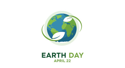 Fototapeta premium Earth Day icons, eco friendly symbols, green globe illustrations, environmental awareness graphics