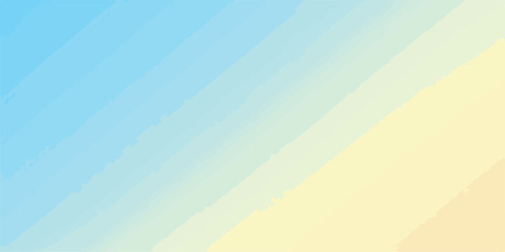 Soft pastel gradient background with diagonal stripes of light blue and pale yellow colors creating a calming and serene visual effect suitable for design