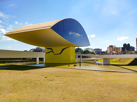 The Oscar Niemeyer Museum, also known as the Eye Museum, is an art museum in the city of Curitiba, capital of the state of Paran&aacute;, in the southern region of Brazil.