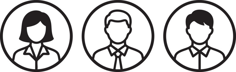 Business Employee Team Member Vector Graphics © Secret vec