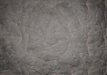 Fototapeta premium Grey dry cracked earth or clay soil texture, 3D render background