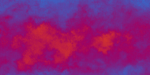 Fototapeta premium Abstract pink and purple watercolor painted background with grunge paper texture and smoke cloud patterns for an artistic wallpaper backdrop