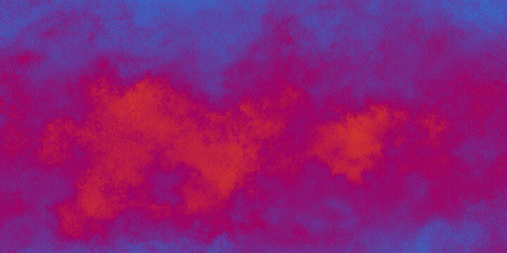 Abstract pink and purple watercolor painted background with grunge paper texture and smoke cloud patterns for an artistic wallpaper backdrop