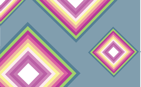 Abstract Blue Gray banner design of overlapping geometric square shapes in a horizontal layout . Used as a template for social media graphics like headers, cover photos, stories and account profiles.