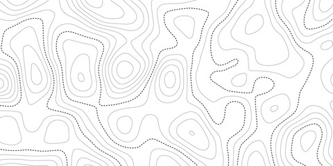Topography background. Vector banner. Topography map background. Vector geographic contour map. Background of the topographic map. Topographic map lines, contour background. © Asmai