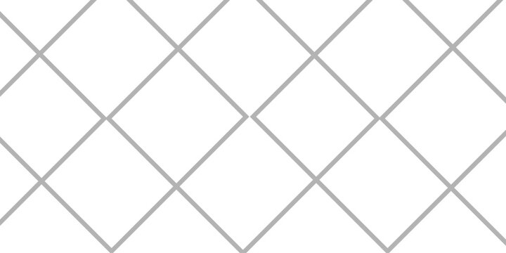 Seamless 3d geometric pattern featuring a metal wire grid construction on a square block surface for modern architectural wallpaper design.