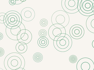 Fototapeta premium Ring Cluster Contemporary Clean Design Pattern