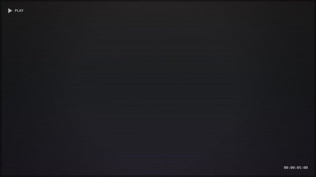 VHS Glitch Video Static Background with Tracking Distortion Effect