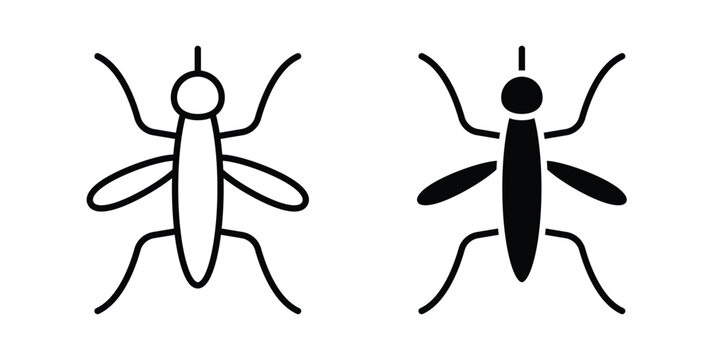Mosquito icon pack for web and apps design projects