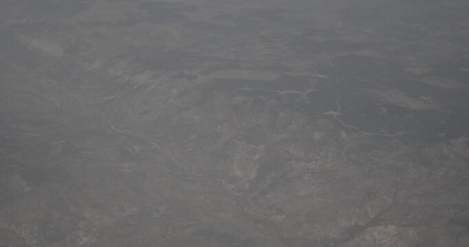 Flight above Aerial View Of Yap alt n Dam, Sarkisla town Cemel Baraji Cemel