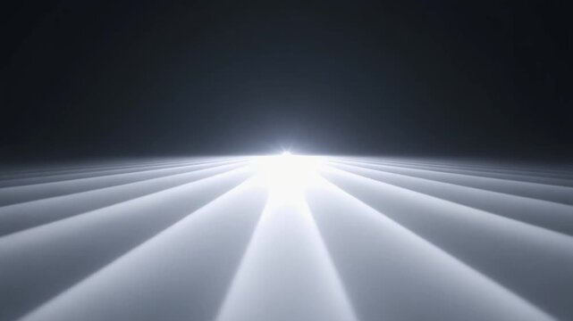 Abstract Digital Light Ray Vector Background with Glowing Lines and Dark Atmosphere