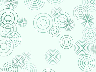 Fototapeta premium Minimalist Ring Scatter Modern Abstract Background Art