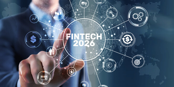 Fintech 2026 Financial Systems with Digital Banking Innovation Payments Technology Blockchain and Future Finance Platforms.