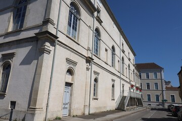 Fototapeta premium Théâtre, vue de l'extérieur, ville de Dole, département du Jura, France