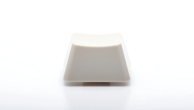 Isolated computer keycap on white background for technology and design