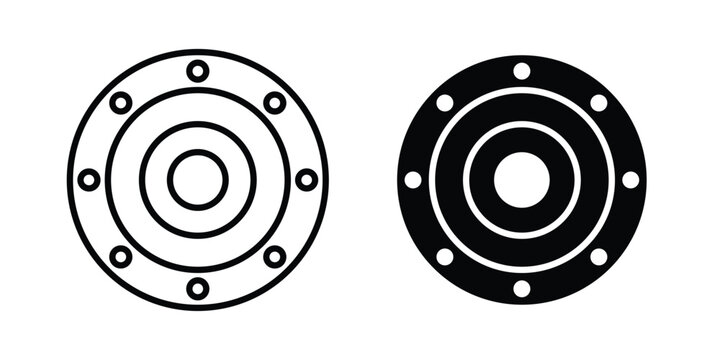 Car bearing icon set. Vector eps10