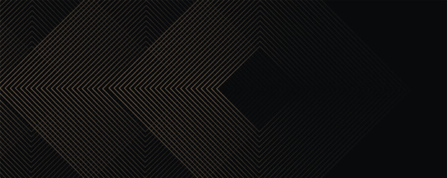 Black gold background vector wallapaper for backdrop, banner. vektor