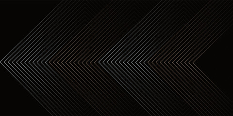 Obraz premium 3D orange blue techno abstract background overlap layer on dark space with glowing lines decoration. EPS 10