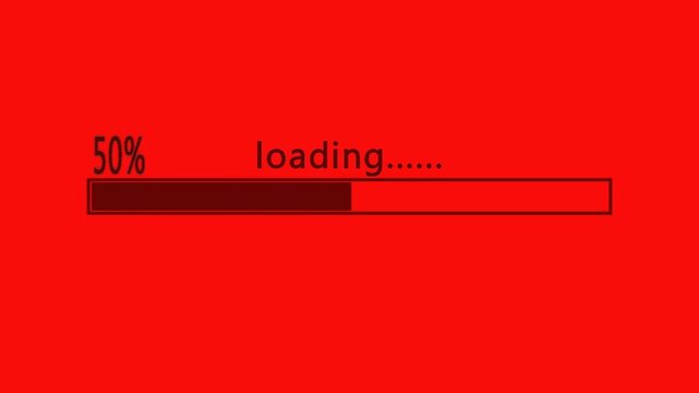 loading bar spinning load wheel.abstract beautiful loading icon , processing ,downloading , glowing ,colorful animation .loading bar animation