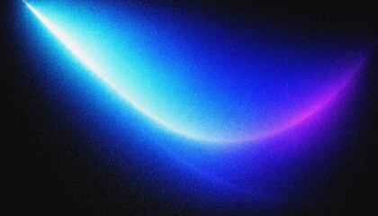 Vibrant blue and purple light curve. © mamun