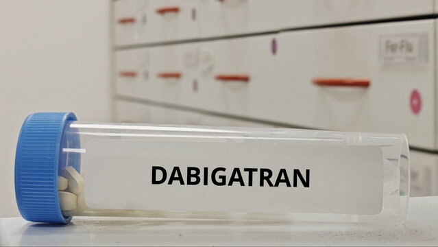 DABIGATRAN tablets for prevent blood clots and reduce stroke risk