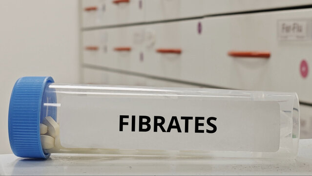 FIBRATES tablets used to reduce triglycerides and improve lipid profile