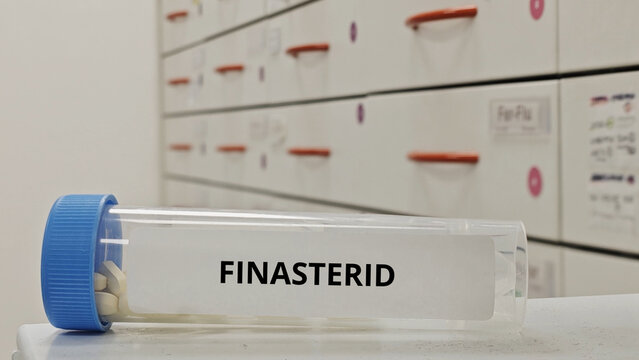 FINASTERID tablets used to treat hair loss and benign prostatic hyperplasia