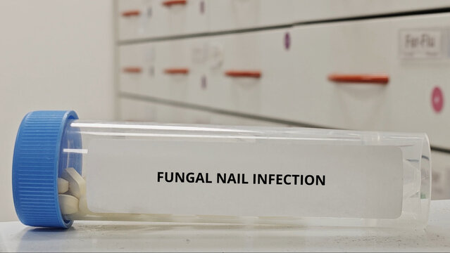 FUNGAL NAIL INFECTION treatment tablets used to eliminate fungal pathogens in nails