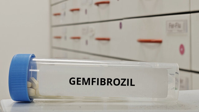 GEMFIBROZIL tablets for treat hyperlipidemia and reduce triglycerides