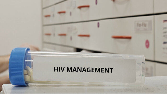 HIV MANAGEMENT tablets for suppress viral replication and improve immune function