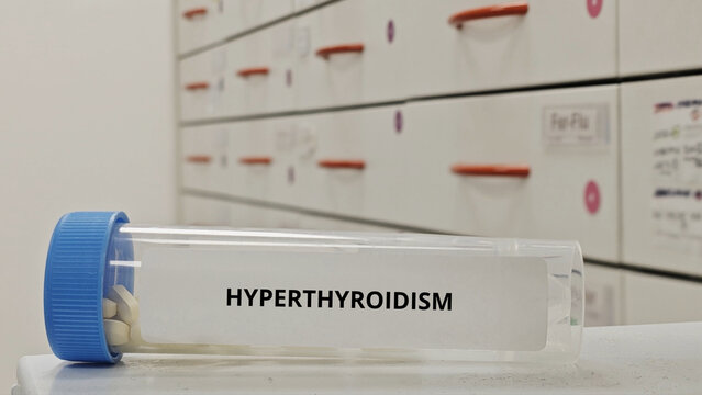 HYPERTHYROIDISM treatment tablets used to reduce excess thyroid hormone production