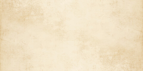 Obraz premium Vintage Grunge Parchment Background Texture - Aged Antique Paper with Subtle Stains, Creases, and Weathered Tan Surface