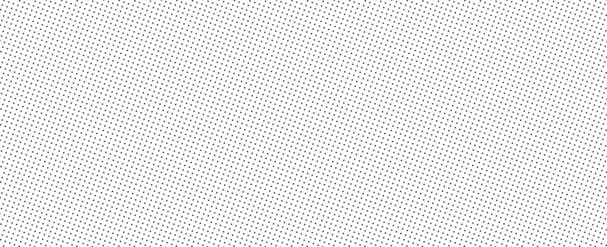 Seamless dotted repeated texture. Black and white polka dot pattern. Repeating endless dots texture. All over halftone wallpaper. Regular grid background. Vector textile or fabric swatch template