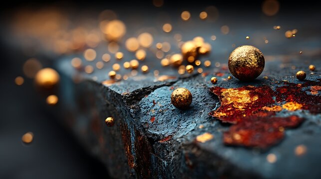 Weathered oxidized iron macro corrosion rust bubbles vintage metal walpapers